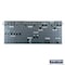 Triton Products (1) 30 In. W x 12 In. H Silver Epoxy 18-Gauge Steel Square Hole Pegboard Strip LBS-3S - alternate 2